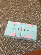 Juguete de descompresión para adultos, cubo mágico infinito cuadrado, rompecabezas, aliviar el estrés, juego de mano divertido, laberinto de cuatro esquinas, juguetes para niños