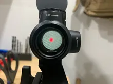 Trijicon-mira holográfica de punto rojo MRO, mira de Caza, Rifle iluminada, equipo de francotirador para mira de Rifle táctico