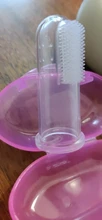 Mordedor para bebé, productos para bebé, juego de dedos para bebé, cepillo de dientes, limpieza Oral, dedo de silicona suave, saludable, caja gratis