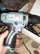 WORKPRO-Destornillador eléctrico inalámbrico 12V, mini controlador de potencia inalámbrico, batería de iones de litio CC de 3/8 pulgadas, 2 velocidades