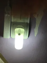 Bedside Lamp Night-Light Wall-Socket Baby Gift Eu/Us-Plug 1W SXZM AC 220V for 6-Led