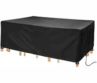 Outdoor Garden Furniture Covers for All Weathers 600D Oxford for Patio Rattan Table Chair Sofa Waterproof Dust 125x63x74 cm 1