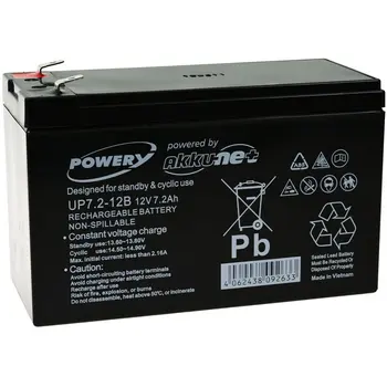 

Powery GEL Battery for UPS APC Back-Ups BE550-GR