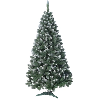 

New Year's Artificial Christmas Tree Fir Pine Fluffy Green Without Cone Snow Queen PVC 120/150/180/220/250/300 cm Sale