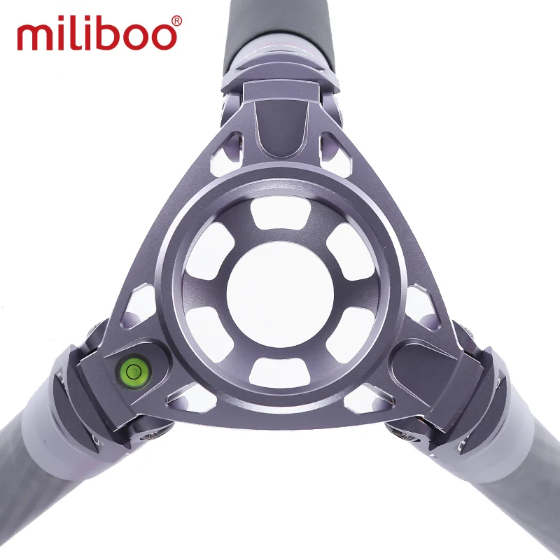 Miliboo Lion400 탄소 섬유 볼 삼각대, 전문 안정적인 사진, 조류 관찰 카메라 스탠드, 디지털 카메라 비디오 캠용