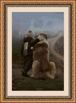 

CROSS STITCH KIT PANDATHREAD ANIMAL 30120