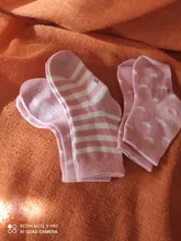 5 par/lote NIÑOS Calcetines de suave algodón niño niña bebé de moda de deporte de abrigo para el otoño invierno 0-6 años los niños de dibujos animados CN