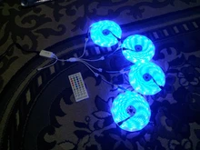 Led-Strip-Light Power-Adapter Music-Controller Bluetooth Flexible 2835 Rgb 5050 12V 10M