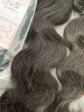 UNICE-mechones de cabello virgen brasileño para mujer afroamericana, cabello humano ondulado de 30 pulgadas, Color Natural, 100%, 1/3/4