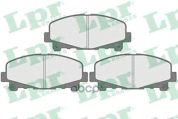 Колодки Тормозные Honda Accord 2.0/2.4 Акпп 08- Передние Lpr 05p1607 Lpr арт. 05P1607