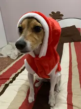 Christmas Dog Clothes Small Dogs Santa Costume for Pug Chihuahua Yorkshire Pet Cat Clothing