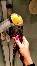 Shower-Head Mineral-Beads Vitamin-C Bathroom Saving-Water Ionic Handheld High-Pressure