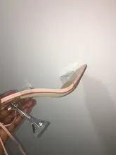 Zapatos de tacón alto de 10,5 CM para mujer, Sandalias de tacón alto con correa cruzada de tobillo, zapatos de fiesta con punta abierta