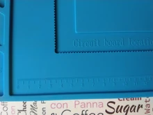 Almohadilla de reparación aislante resistente al calor, estación de soldadura de silicona, almohadilla de trabajo, plataforma de escritorio para Estación de soldadura BGA