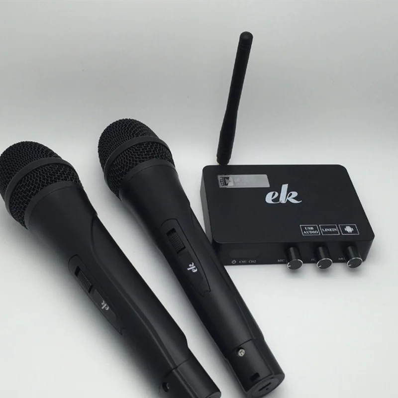 Wireless Hi-Fi Handheld Microphone Karaoke Smart