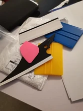 Kit de herramientas de envoltura de película de vinilo para coche, raspador de herramientas de ventana, parabrisas, accesorios para automóvil, 5 uds. Escobillas de coche