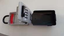 Master Lock-Candado de combinación para almacenamiento de llaves, caja de seguridad para guardar llave con contraseña, cajas organizadoras