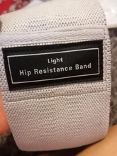 AOLIKES-banda para la cadera, banda de resistencia para Yoga, Fitness, ejercicio, piernas, bucle para entrenamiento de sentadillas circulares, antideslizante, 1 ud.