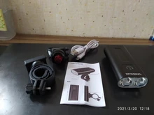 Bicycle-Headlight Power-Bank MTB Chargeable Front-Ipx5 Lumens 1000 NEWBOLER Waterproof