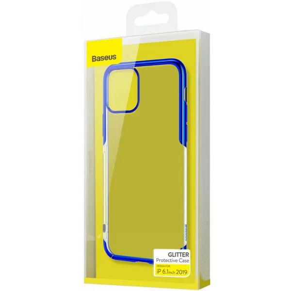 Чехол Baseus Glitter Case For iP 6.1inch WIAPIPH61S-DW03(Синий