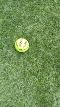 Pelota interactiva de juguete de Juguetes para perros suave, divertida y elástica juguete para masticar perros para perro diente bola limpia comida Extra-pelota de goma resistente perro