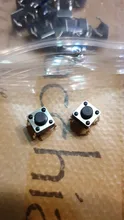 50 Uds 6X6X5/4,3/5,5/6/7/8/9/10/13MM tacto interruptor de botón de empuje interruptor 12V cobre 4PIN DIP Micro interruptor para TV/juguetes/home/botón de uso