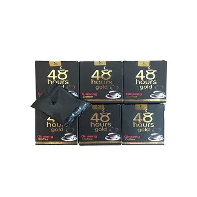 48 часов Gold кофе Gensing VIP для мужчин Королевский Чудесный увеличения мужской