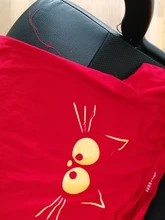 1 pieza ropa a juego para madres e hijas lindo estampado de gato familia de padre-hijo traje Ma e Filha mamá camisetas