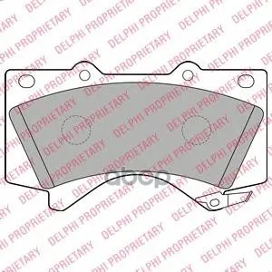 

Pads TORM disc Delphi art. lp2134