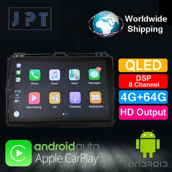 

Multimedia player - JPT - for TOYOTA 2004 Pardo QLED PX6 DSP8 RDS GPS Navigation 4G+64G AUX Carplay