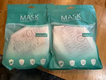 Mascarilla protectora PM2.5 para adultos, máscara FFP3 de 5 capas con elásticos, no tejida, con gancho para la oreja, 99%