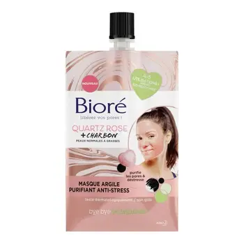 

BIORÉ Purifying Clay Mask rose Quartz stress-50 ml