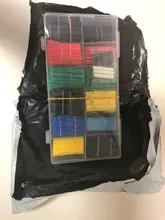 TOOSN 530pcs Heat Shrink Tube shrinkage ratio 2:1 Thermal contra Sleeve cable termoretractil