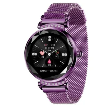 

Innjoo lady crystal purple smart watch-record distance-heart rate-sleep monitoring-waterproof