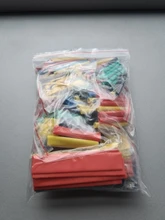 Kit de tubos termorretráctiles de aislamiento de poliolefina, surtido de encogimiento de calor, Cable de tubo de alambre 2:1, 127/164/328/530 Uds.