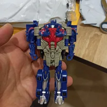 Kit de transformación de Robot 2 en 1 para niños, modelo de coche deformado de 12cm, regalo para niños