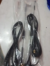 2 uds 700-2700 MHz 12dBi 2G 3G 4G LTE antena magnética TS9 SMA macho CRC9 conector 5M medidor GSM externa antena del router M