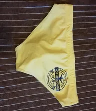 Bañador de talla grande bolsa bulto para hombre, ropa de baño Sexy de realce, bañadores impermeables