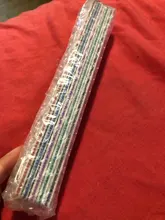 5 unids/lote uñas de Color de la mezcla Limas/80/100/150/180/240 Grit Archivo de papel de lija de Cuticle Remover amortiguadores de herramienta de la manicura Set