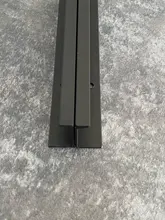 NAIERDI-Tiradores ocultos para armario, tiradores para cajón, aleación de aluminio, color dorado y negro, para armario y dormitorio