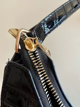 Bolso de compras exquisito para mujer, bolsos grandes de hombro informales Retro, bolso de mano con cadena de Color sólido de cuero para mujer 2020
