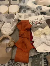 Diademas de punto para recién nacidos, diadema, turbante, cabeza de abrigo, banda para el pelo, accesorios para bebés