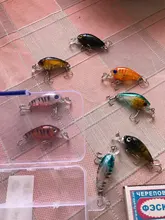 Minnow Baits-Kit Wobbler Fishing-Lure-Set Treble-Hooks Hard-Bait DONQL with Box Mixed-Colors