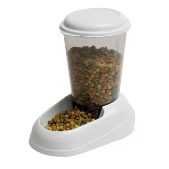 

FERPLAST Zenith 3L food dispenser plastic-29.2x20.2x28.8-White-Dog and cat