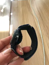 Girando bisel chico de cuarzo relojes de correas de Nylon niños lindo reloj Dial giratorio número árabe