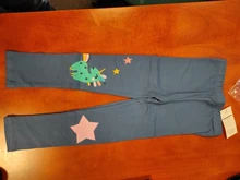 Las polainas de las muchachas 100% de algodón pantalones de niño niña niños pantalones niñas pantalones ajustados imprimir patrón de dibujos animados niños polainas Pantalones