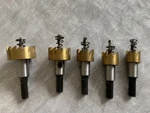 Krachtige-Juego de Brocas HSS, 5 uds., aleación de Metal, acero inoxidable, 16, 18,5, 20, 25 y 30mm