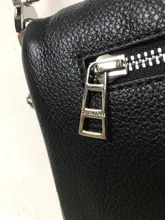 Alas decoradas bolso de un solo hombro de mujer casual moda desenfadada dos cadenas Bolsa Bandolera bolsos de cuero