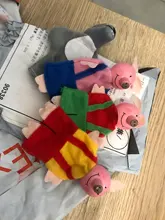 Plush-Doll Finger-Puppets Animals Hand-Cartoon Baby Theater Mini Children Educational