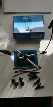 Aerógrafo profesional de 6 Clips, soporte para modelo de Hobby, 6 pinzas de cocodrilo, soporte para cabina de pintura automática, herramienta de pintura